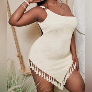 Women’s knitted dress; Khaki